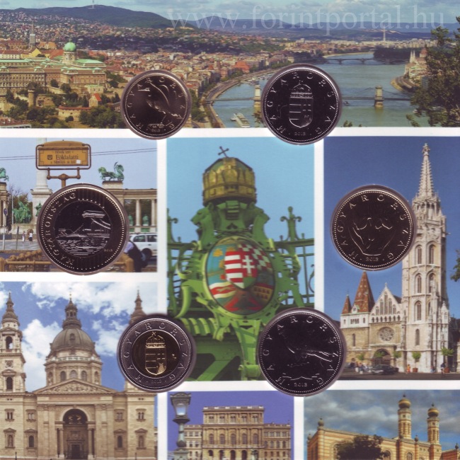 2013. vi extra verdefnyes BU (Brilliant Uncirculated) forgalmi sor