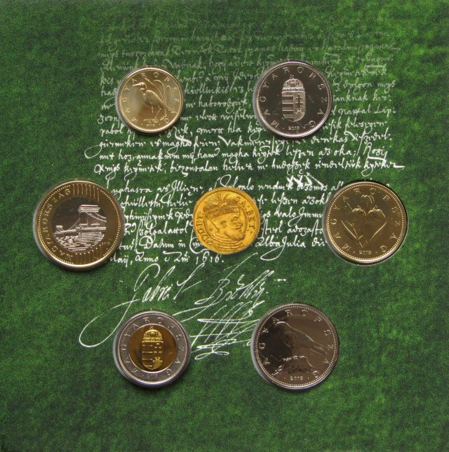 2013. vi extra verdefnyes BU (Brilliant Uncirculated) forgalmi sor