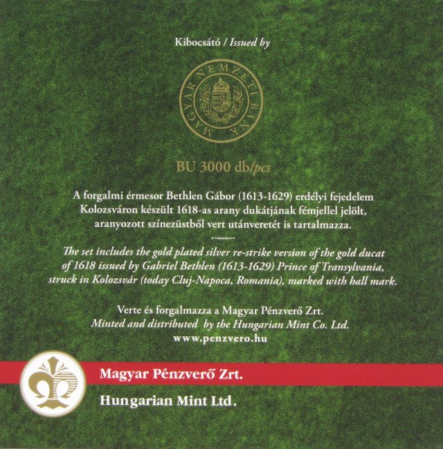 2013. vi extra verdefnyes BU (Brilliant Uncirculated) forgalmi sor