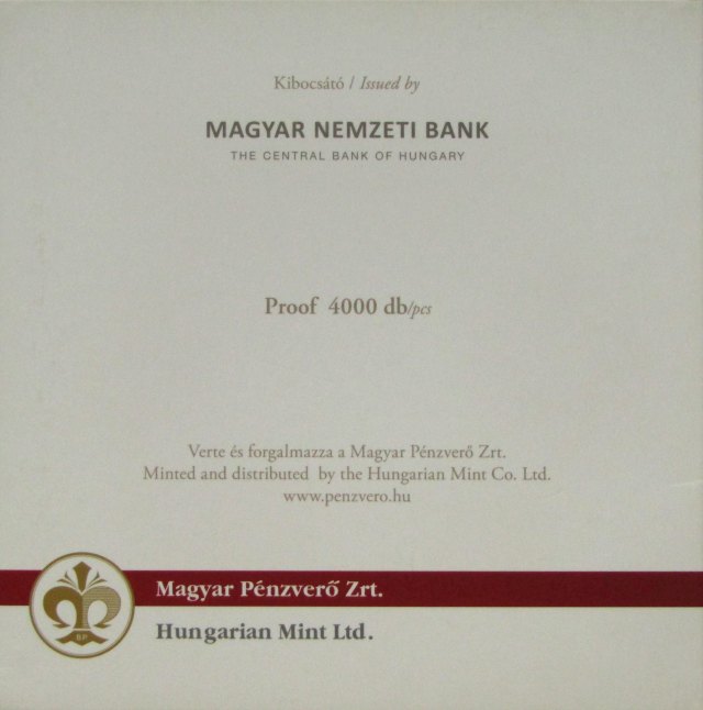 2013. vi tkrveret (proof) forgalmi sor