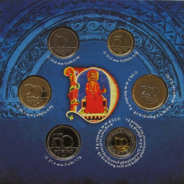 2014. vi extra verdefnyes BU (Brilliant Uncirculated) forgalmi sor