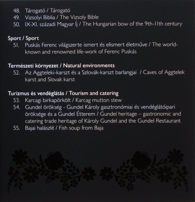 2015. vi tkrveret (proof) forgalmi sor