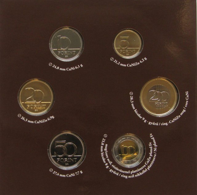 2017. vi extra verdefnyes BU (Brilliant Uncirculated) forgalmi sor