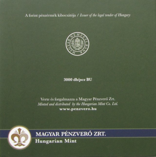 2019. vi extra verdefnyes BU (Brilliant Uncirculated) forgalmi sor