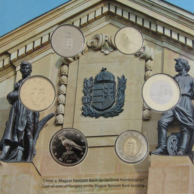 2021. vi extra verdefnyes BU (Brilliant Uncirculated) forgalmi sor