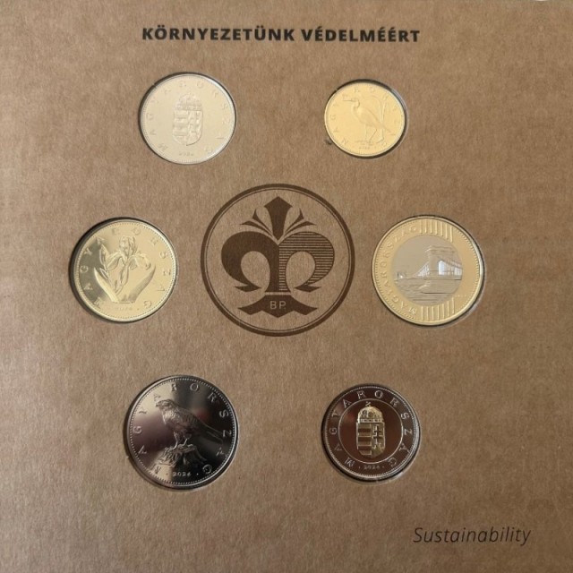 2024. vi extra verdefnyes BU (Brilliant Uncirculated) forgalmi sor