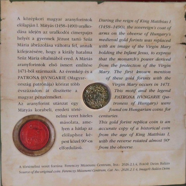 2026. �vi t�k�rveret (proof) forgalmi sor