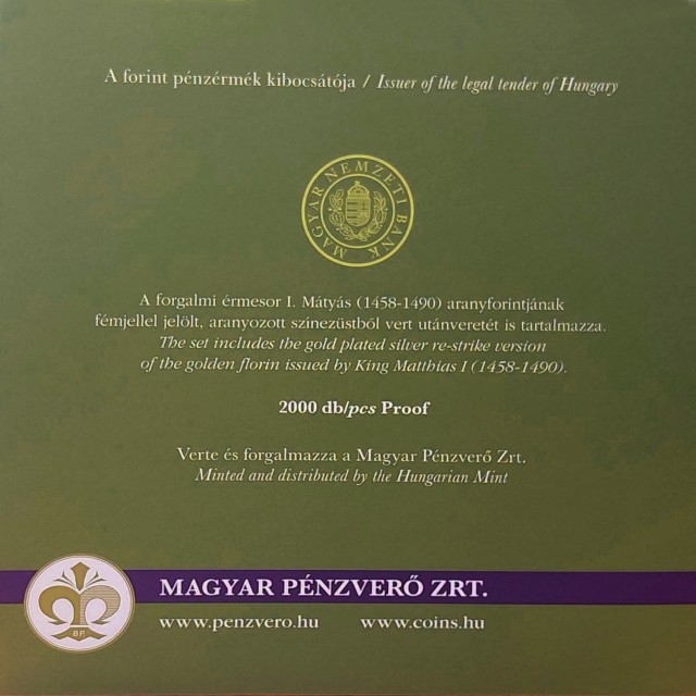 2026. �vi t�k�rveret (proof) forgalmi sor
