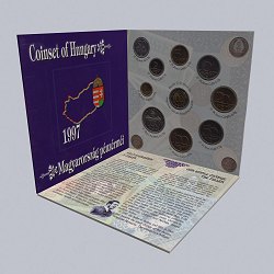 1997. évi dísztokos BU forint forgalmi sora