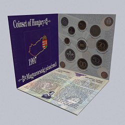 1997. évi dísztokos PROOF forint forgalmi sora