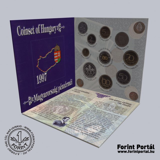 1997. vi dsztokos PROOF forint forgalmi sora