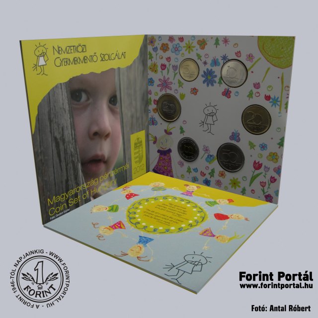 2012. vi dsztokos VF-UNC forint forgalmi sor Nemzetikzi Gyermekment Szolglat