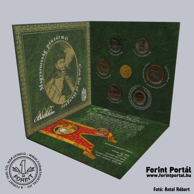 2013. vi dsztokos BU forint forgalmi sor Bethlen Gbor fejedelemm vlasztsnak 400. vfordulja