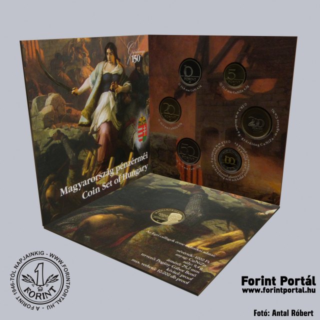 2013. vi dsztokos PROOF forint forgalmi sor Grdonyi Gza szletsnek 150. vordulja