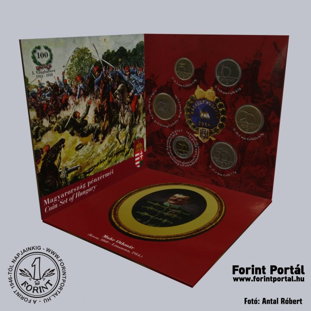 2014. vi dsztokos BU forint forgalmi sor Limanovai csata I. vilghbor 1914-1918 emlkre