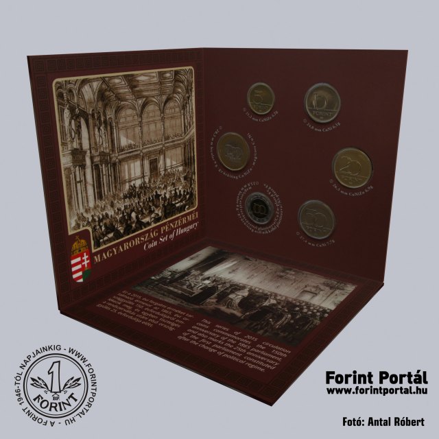 2015. vi dsztokos BU forint forgalmi sor 1865-s Orszggyles 150. vfordulja alkalmbl