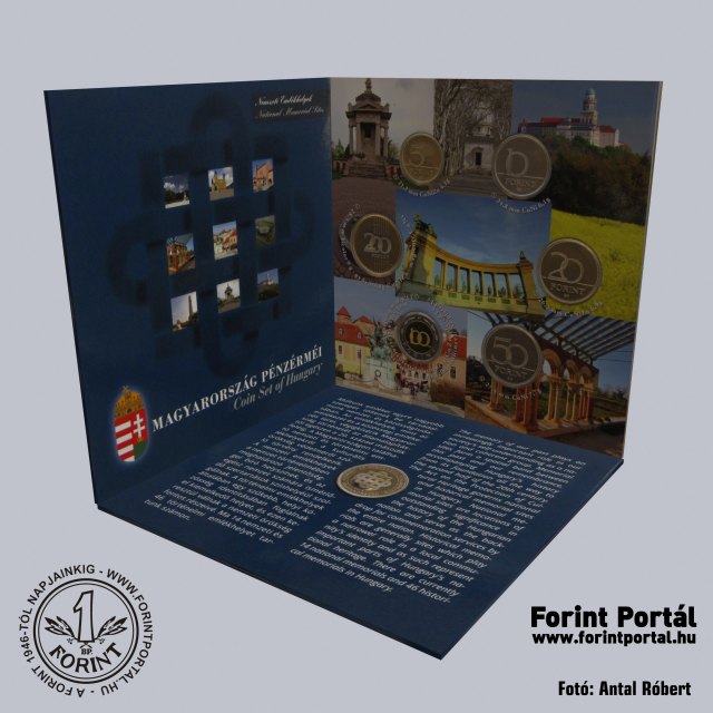 2015. vi dsztokos PROOF forint forgalmi sor Nemzeti trtnelmi emlkhelyek