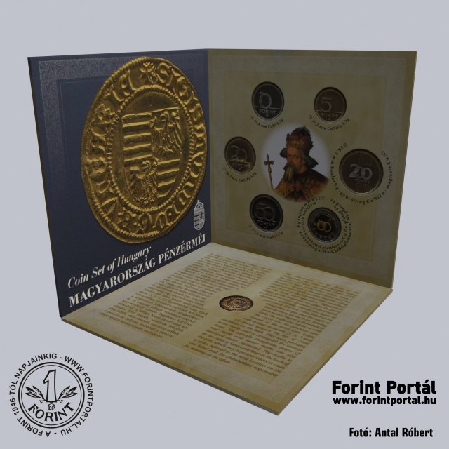 2016. vi dsztokos PROOF forint forgalmi sor Aranyforint IV.