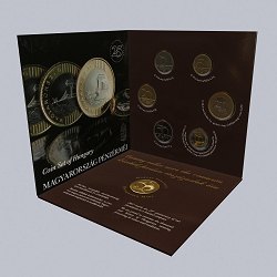 2017. évi dísztokos BU forint forgalmi sor 25 éves a Magyar Pénzverő Zrt.