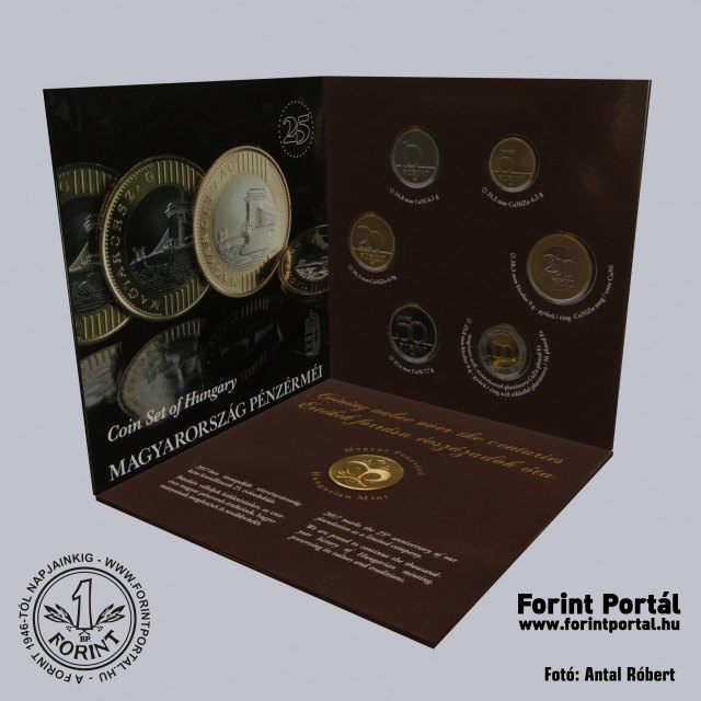 2017. vi dsztokos BU forint forgalmi sor 25 ves a Magyar Pnzver Zrt.