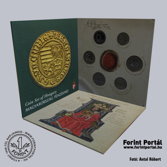 2020. vi dsztokos PROOF forint forgalmi sor Aranyforint VI.
