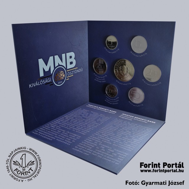 2023. vi dsztokos PROOF forint forgalmi sor MNB Kivlsgi sztndj