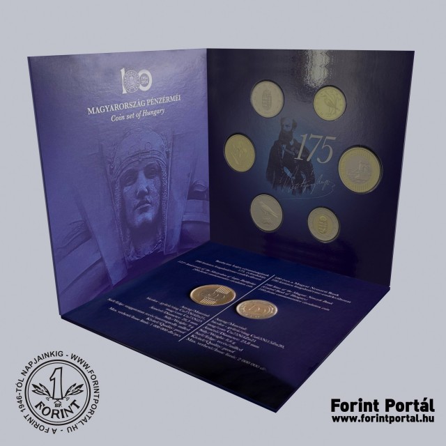 2024. évi dísztokos PROOF forint forgalmi sor Forgalmi sor emlékváltozatokkal