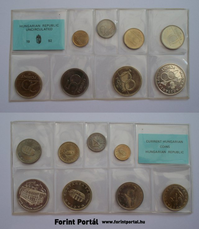 1992. évi forgalmi sor BU