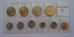 1993. évi forgalmi sor BU fehér címkés újságírói bemutatópéldány részletszegény 50 forintossal