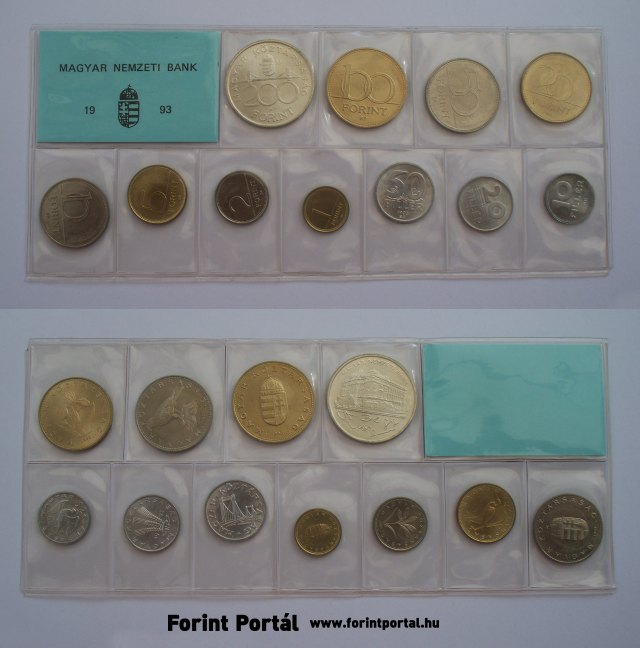 1993. évi forgalmi sor BU nagy címkés