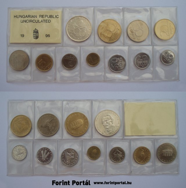 1995. évi forgalmi sor BU nagy címkés