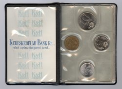 1973. évi K&H Bankos műbőrtokos lapozós forgalmi sor