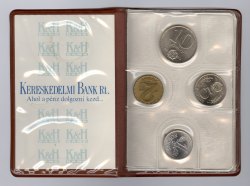 1978. évi K&H Bankos műbőrtokos lapozós forgalmi sor