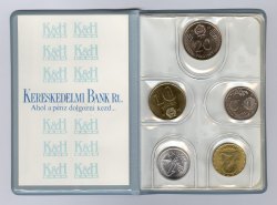 1988. évi K&H Bankos műbőrtokos lapozós forgalmi sor