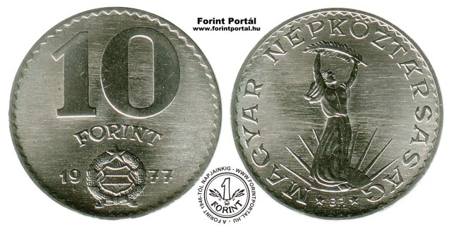 1977-es 10 forintos - (1977 10 forint)