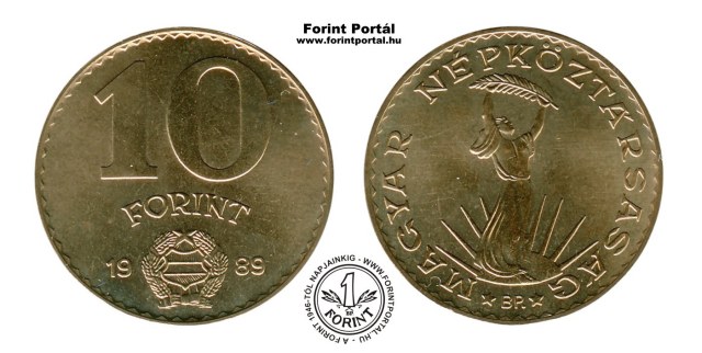 1989-es 10 forintos - (1989 10 forint)