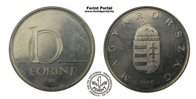 2017-es 10 forintos - (2017 10 forint)