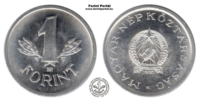 1950-es 1 forintos - (1950 1 forint)