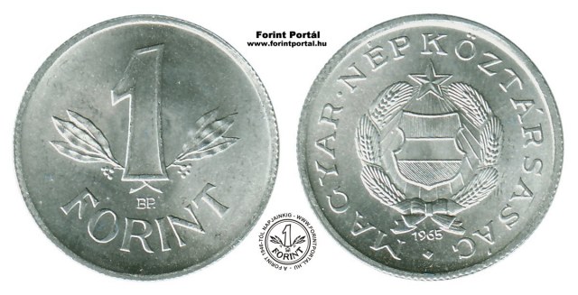 1965-s 1 forintos - (1965 1 forint)