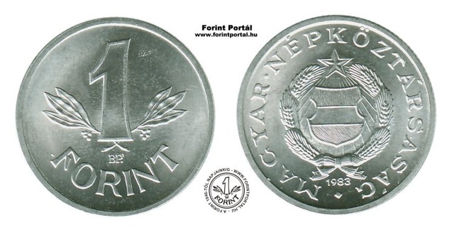 1983-as 1 forintos - (1983 1 forint)