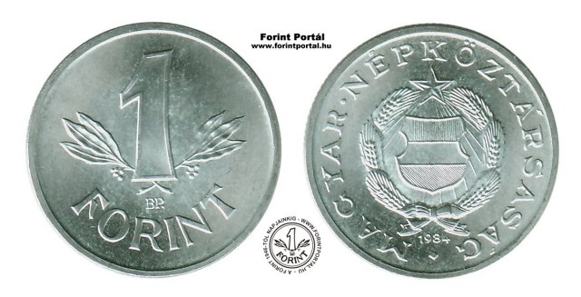 1984-es 1 forintos - (1984 1 forint)