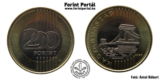 2020-as 200 forintos - (2020 200 forint)