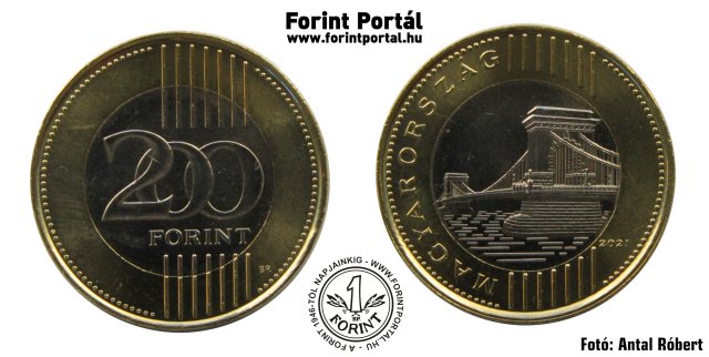 2021-es 200 forintos - (2021 200 forint)