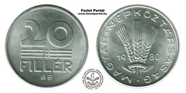 1980-as 20 fillres - (1980 20 fillr)