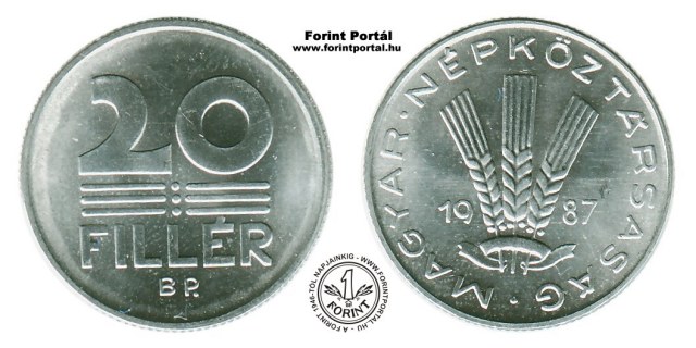 1987-es 20 fillres - (1987 20 fillr)