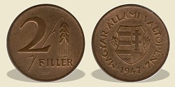 1947-es 2 filléres - (1947 2 fillér)