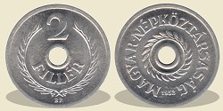 1952-es 2 filléres - (1952 2 fillér)