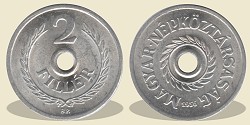 1956-os 2 fillér - (1956 2 fillér)