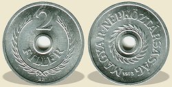 1973-as 2 filléres - (1973 2 fillér)