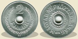 1976-os 2 filléres - (1976 2 fillér)
